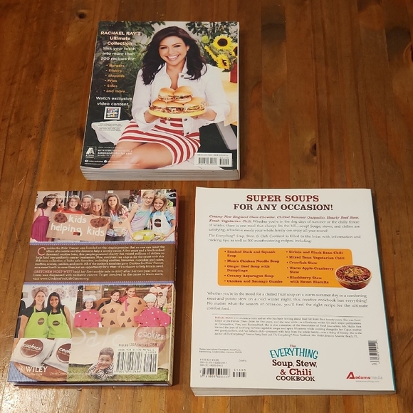 Set Of Three Cookbooks - Picture 2 of 2